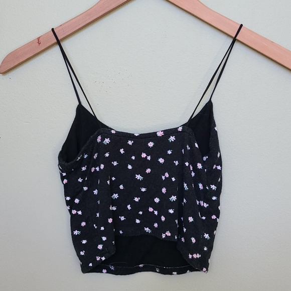 PacSun Cropped Floral Tank - Picture 2 of 3